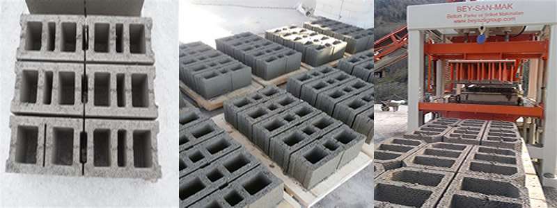 Hollow concrete block